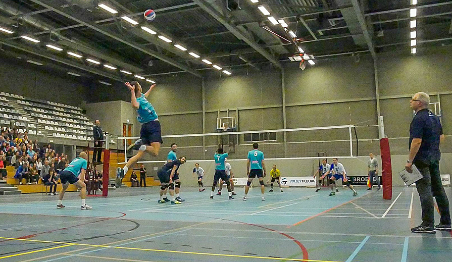 Volley Tilburg neemt revanche op Compaen